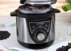 Panela de Pressão Elétrica Mondial 4 Litros: 2 Modelos à sua Escolha